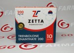 Zetta Trenbolone Enanthate 200mg/ml - цена 10ампул купить в России